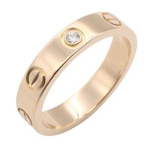 CARTIER Authentic 18k Gold Diamond Love Ring